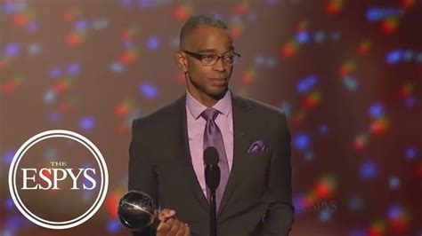 You beat cancer by how you live, why you live and in the manner in which you live. stuart scott. Stuart Scott's 2014 Jimmy V Award Acceptance Speech | The ESPYS | ESPN A... | Award acceptance ...