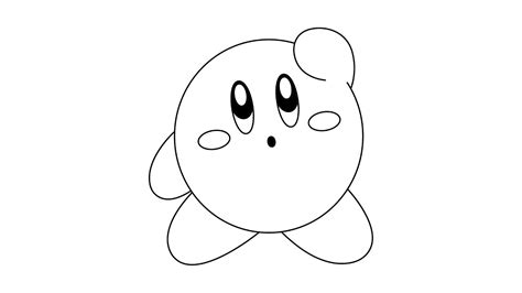 Como Dibujar A Kirby How To Draw Kirby Paper PerÍmetro Youtube