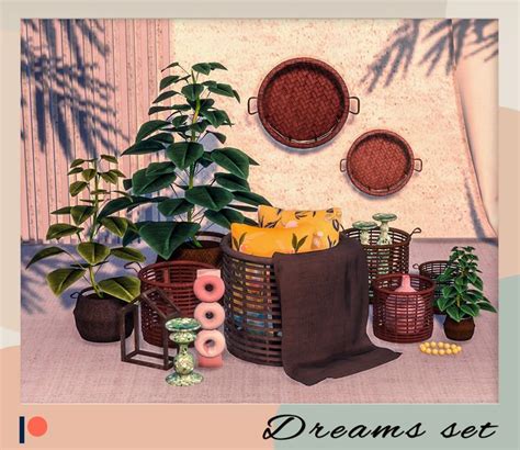 Dreams Set 🌺 Winner9 On Patreon In 2021 Sims 4 Sims Sims 4 Custom