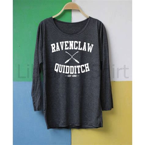 Ravenclaw Quidditch Shirt Harry Potter Shirt Long Sleeve Tshirt T Shirt