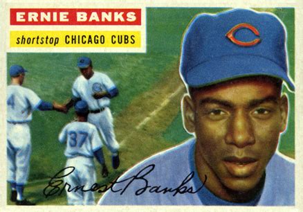 Ernie banks baseball card worth. 1956 Topps Ernie Banks #15w Baseball Card Value Price Guide