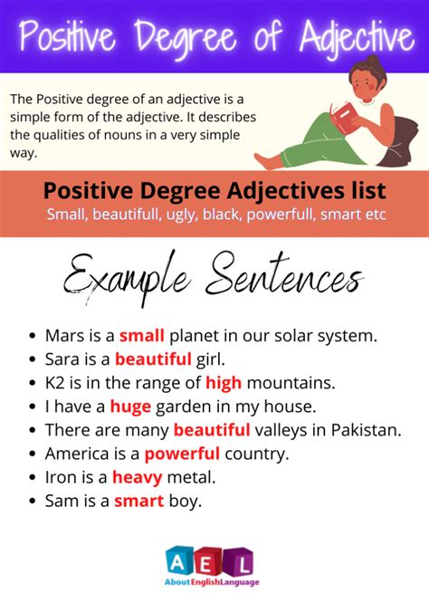 Positive Degree Of Adjective Definition Easy Examples