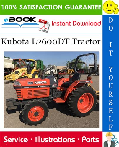 Kubota L2600dt Tractor Parts Manual Facebook Twitter Pinterest