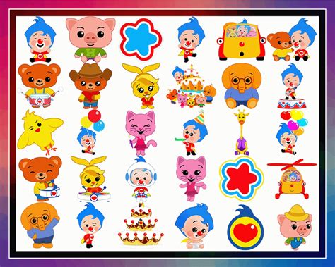 Plim Plim The Clown And Friends Images Png Clipart Etsy My Xxx Hot Girl