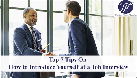 Top 7 Tips On How To Introduce Yourself At Job Interview