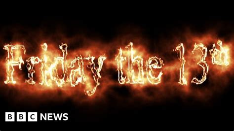 Friday 13th Why Is It Unlucky Bbc News