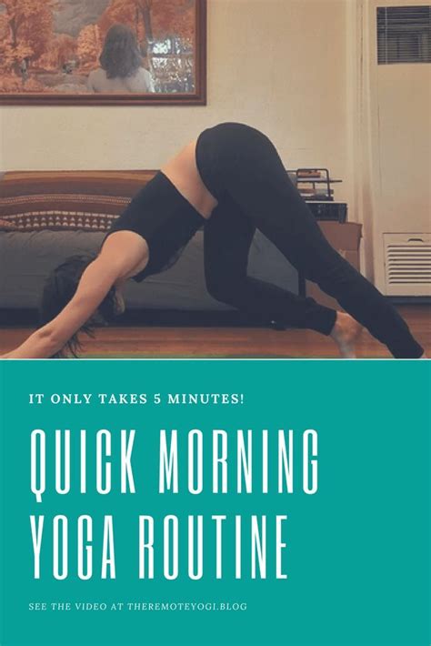 Read about morning yoga that takes the place of coffee! Quick Morning Yoga Routine | Morning yoga routine, Morning ...