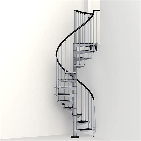 Make your outdoor space your favorite destination. Shop Arke Civik 47-in x 10-ft Gray Spiral Staircase Kit at ...