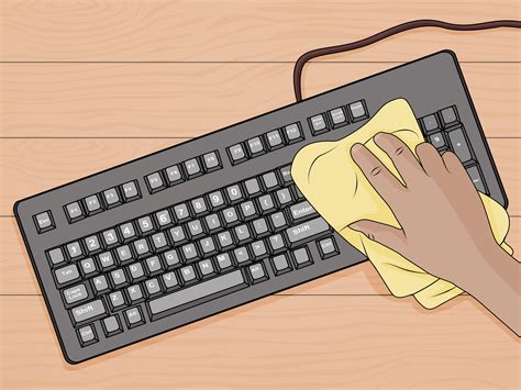 How To Clean A Sticky Keyboard 9 Steps With Pictures Wikihow
