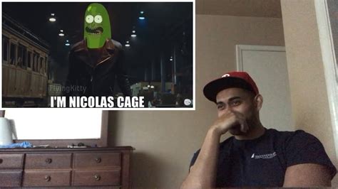 Nicolas Cage Turns Himself Into A Pickle Flyingkitty Reaction Youtube