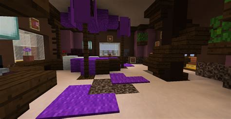 Purple Bedroom Minecraft Map