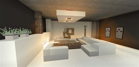 Minecraft Modern Living Room Tutorial Rminecrafthouses