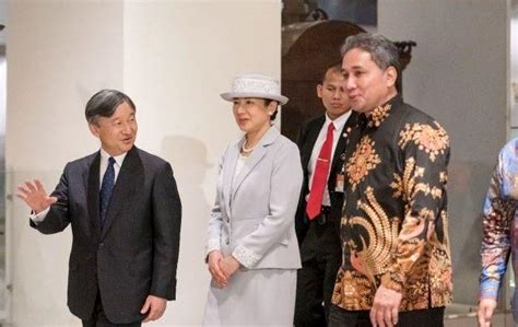 Kaisar Naruhito Kagumi Koleksi Museum Nasional Lanjut Ke Borobudur