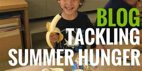 Tackling Summer Hunger Beyond Hunger