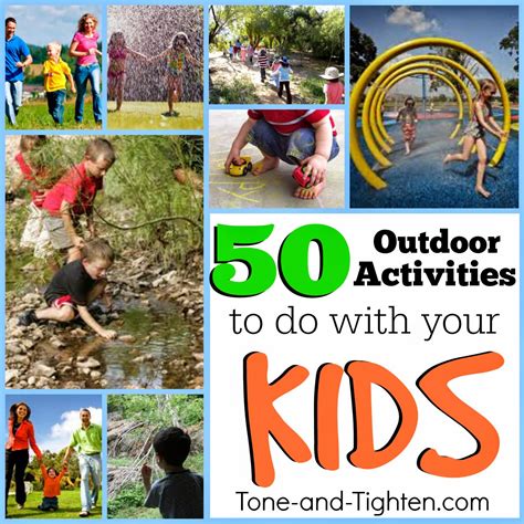Stay Active With Your Kids This Summer 50 Outdoor