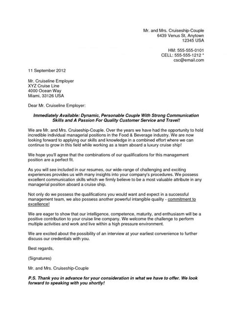 Templates to create your own cv and cover letter, plus examples of cvs and cover letters. Resume Cover Letter Cruise Ship | Cover letter for resume ...