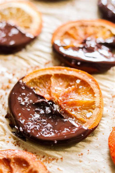 Stunning Chocolate Dipped Dried Orange Slices