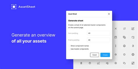 Figma doesn't show how the text will look like when you go to the font section and change the text style. Free AssetSheet Figma Plugin | Figma Elements