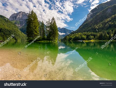 Del Green Mountain Lake Near Tarvisio Stock Photo 1776415694 Shutterstock