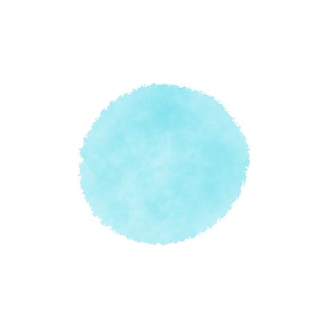 Blue Circle Watercolor 9591000 Png