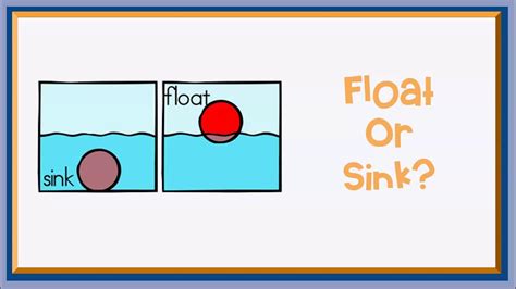 Float And Sink Youtube