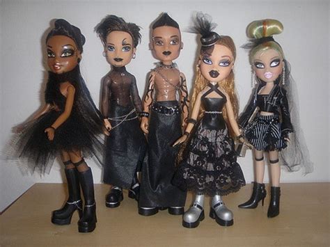 S T A R C H I L D Gothic Dolls Bratz Girls Black Bratz Doll