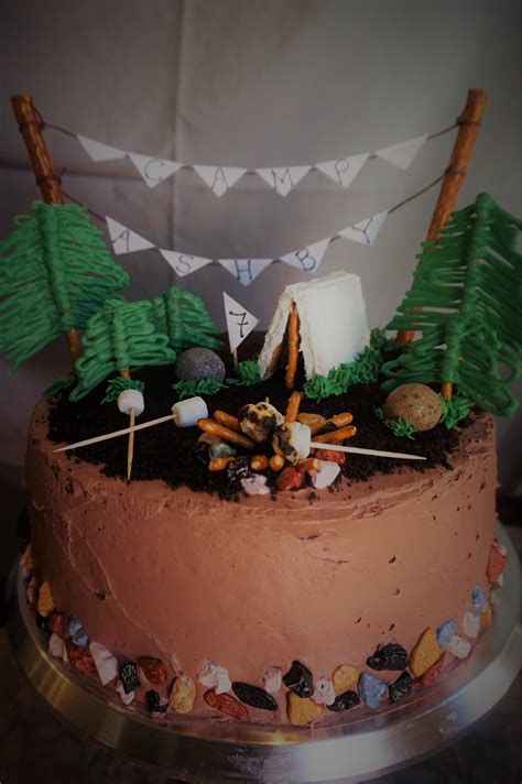 We did not find results for: Outdoor camp themed birthday cake | Camping birthday cake ...