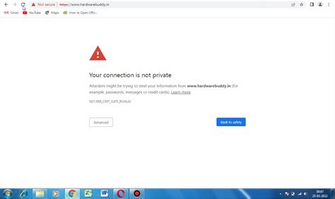 How To Fix Net Err Cert Date Invalid Error In Google Chrome