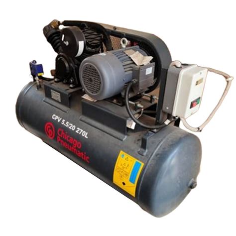 55 Hp Cpv 5520 270l Chicago Pneumatic Mining Air Compressors