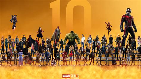Untitled, avengers infinity war, artwork, thanos, infinity gauntlet. Marvel 10 Year Anniversary Superheroes 4K 8K Wallpapers ...