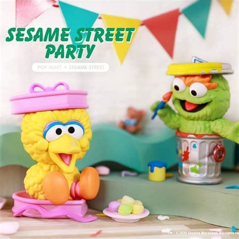 Pop Mart Sesame Street Blind Box Party Series Sesame Street Toy