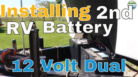 Rv Dual Battery Hookup For How To Rv Youtube