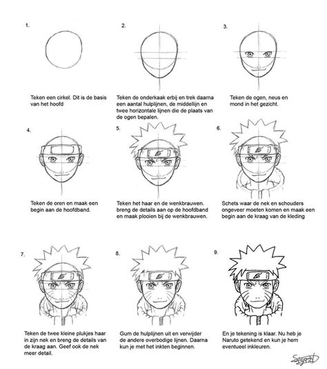 Naruto Tutorial By Sie Tje On DeviantArt In Manga Drawing Tutorials Naruto Drawings