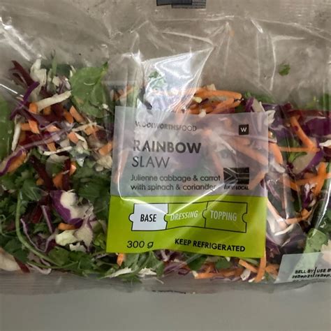 Woolworths Food Rainbow Slaw Review Abillion