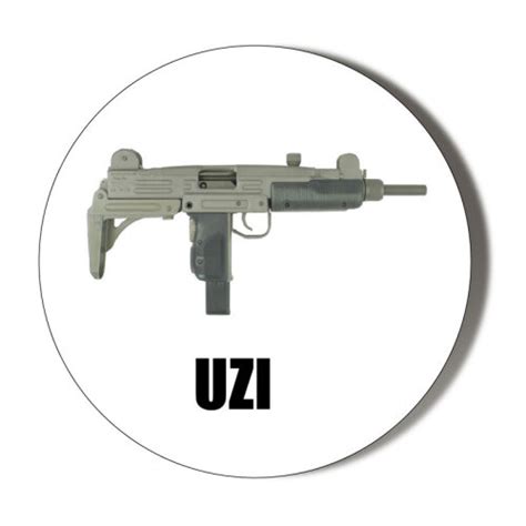 Uzi Machine Gun 45mm Medium Badge On Onbuy