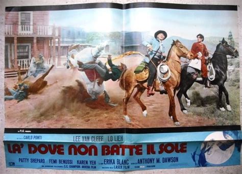 Là Dove Non Batte Il Sole Lee Van Cleef Italian Movie Original Photo Braichposters