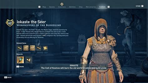 The Worshippers Of The Bloodline Assassin S Creed Odyssey Quest