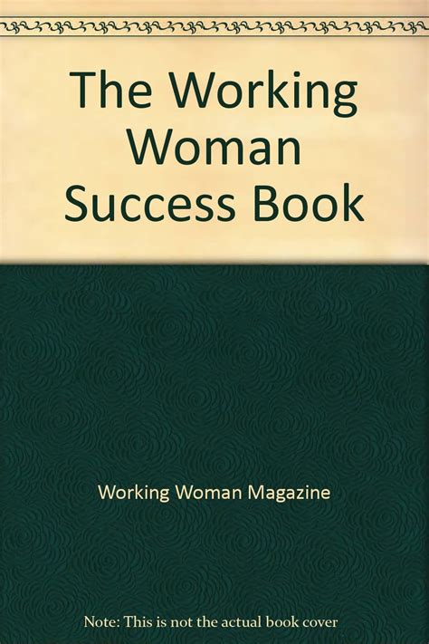 The Working Woman Success Book Working Woman Magazine 9780441909018