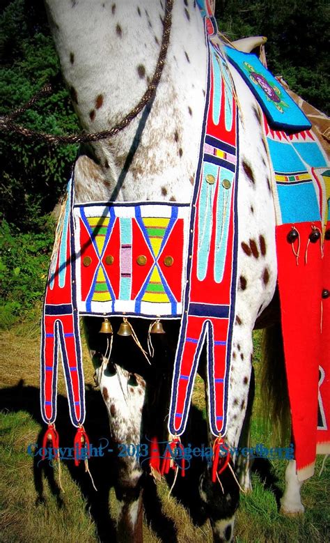 The painting is acrylic on canvas. White Wolf : Amazing Native American Nez Perce Horse ...