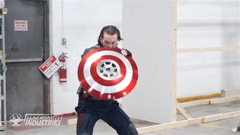 The Hacksmith Brings The Civil Warriors Arc Reactor Shield To Life
