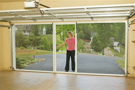 Lifestyle Retractable Garage Door Screens Installation Service Repair