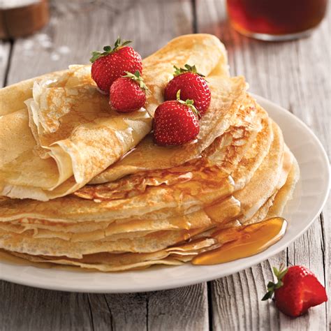 Pâte à crêpes pour crêpes minces