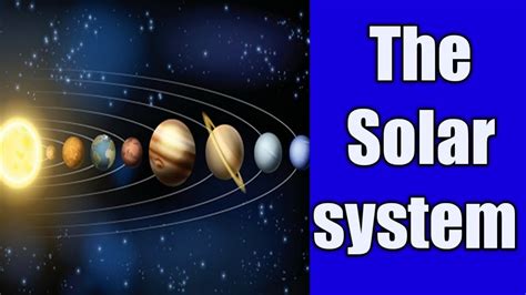 The Solar System 3d Animation Planets Of The Solar System Youtube