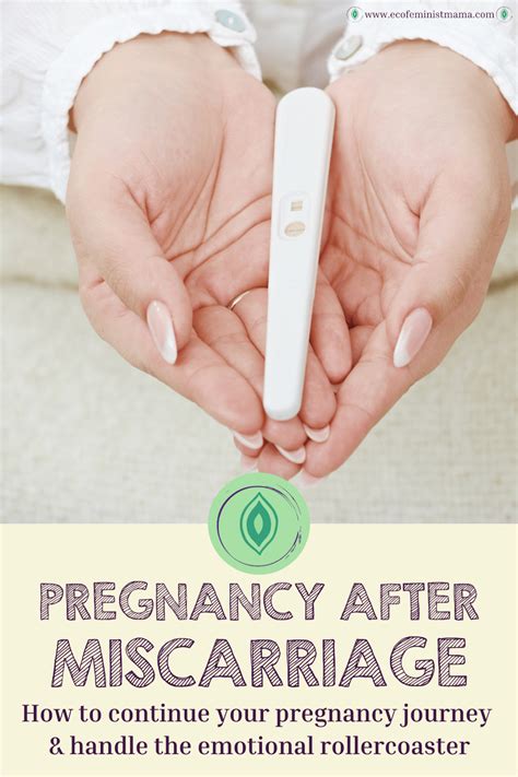 Getting Pregnant After A Miscarriage Ecofeminist Mama