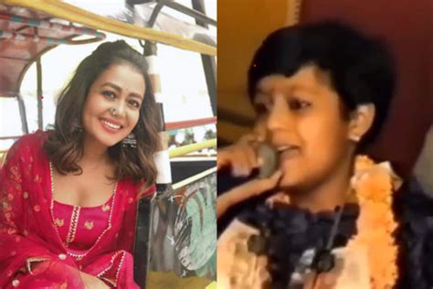 Watch Viral Video Of Young Neha Kakkar Singing Bhajan Version Of Mowgli Song In Jagrata