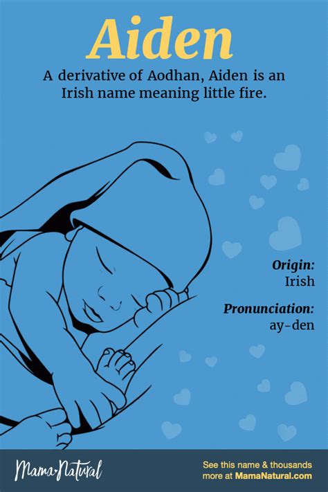 Aiden Name Meaning, Origin, Popularity, Boy Names Like Aiden | Mama Natural