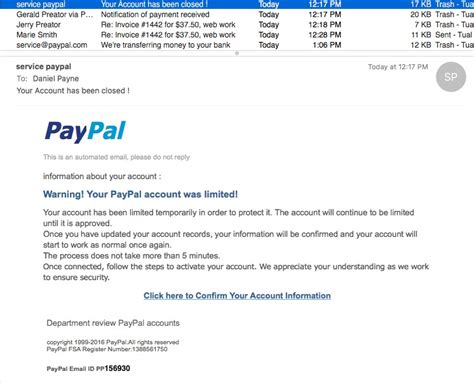 Maybe you would like to learn more about one of these? Yet Another PayPal Phishing Scheme | Tualatin Web