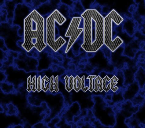 Custom Album Cover Acdc High Voltage By Rubenick On Deviantart