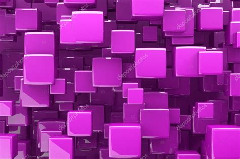 Abstract Purple 3d Cubes — Stock Photo © Gravityimaging 5111234