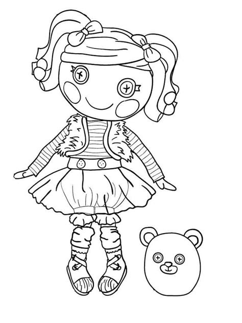 Lalaloopsy coloring pages. Download and print Lalaloopsy coloring pages.